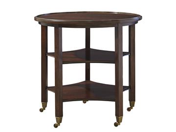 Breton Round End Table