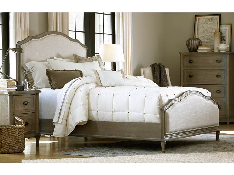 universal furniture | curated | devon king bed
