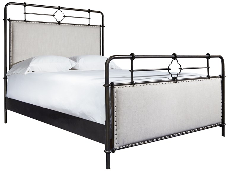 Curated Upholstered Metal Queen Bed Universal Furniture