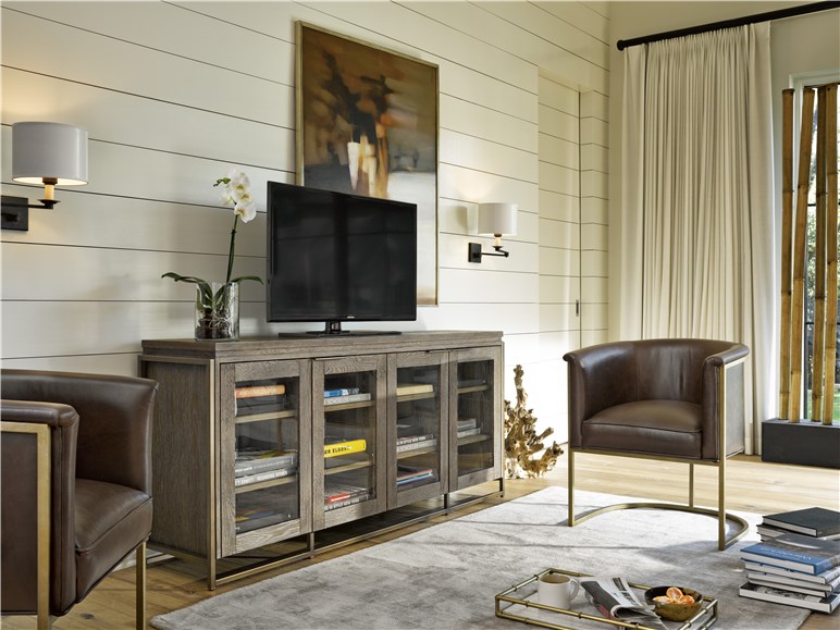 Universal Furniture Modern Wesley Entertainment Console