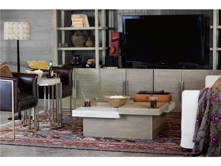 Universal Furniture Zephyr Round End Table