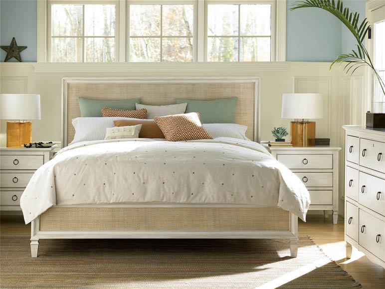 universal furniture | summer hill | woven accent bed (queen)