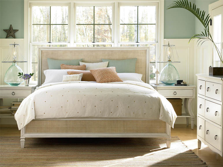 universal furniture | summer hill | woven accent bed (king)