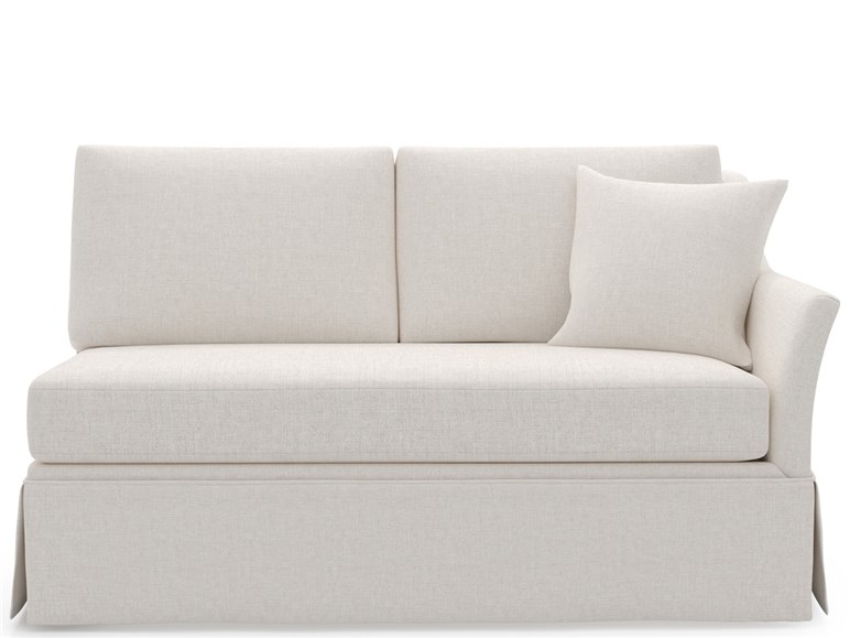 Madison Skirted Loveseat RAF - Special Order