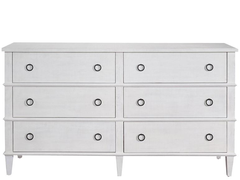 Modern Farmhouse Six Drawer Dresser (U011A040)