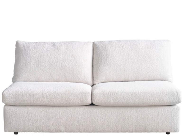 Modern U Choose Armless Loveseat - Special Order