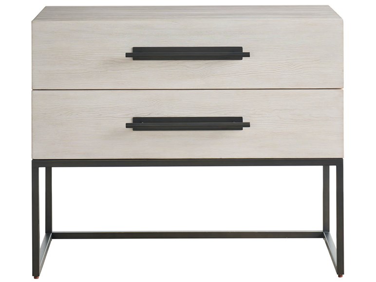 Dwell River Rock Metal Base Nightstand (U462A351)