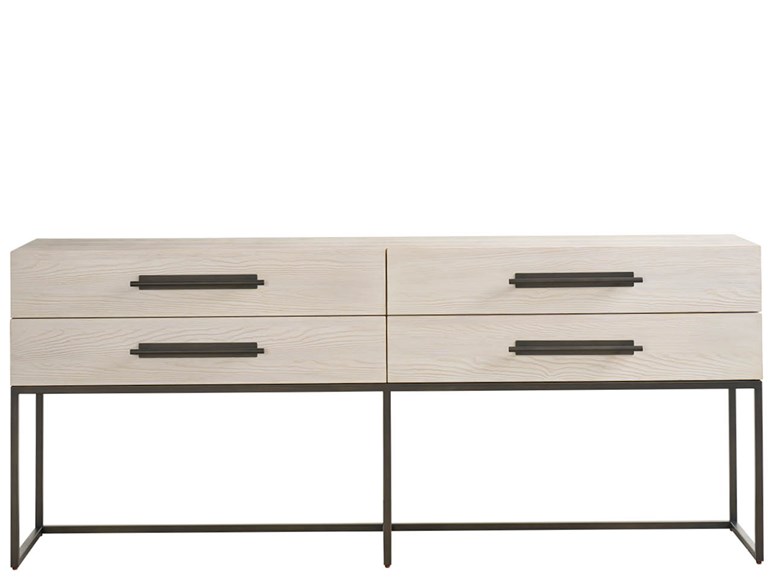 Dwell River Rock Metal Base Console (U462A816)