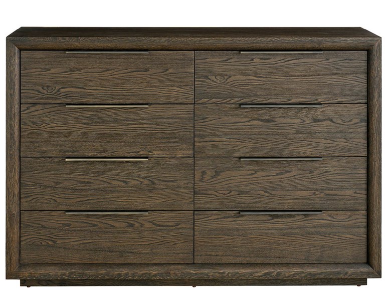 Modern Sable Eight Drawer Dresser (U470060)