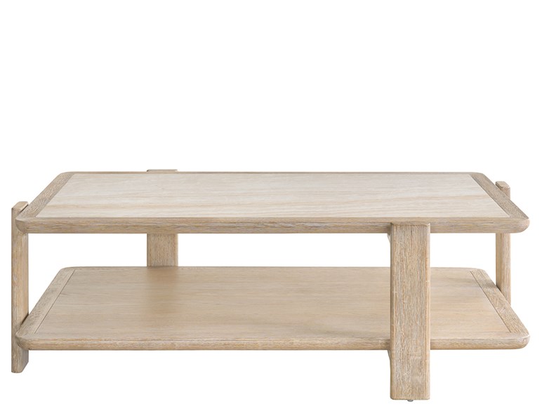 Modern Desert and Stone Cocktail Table (U470A829)