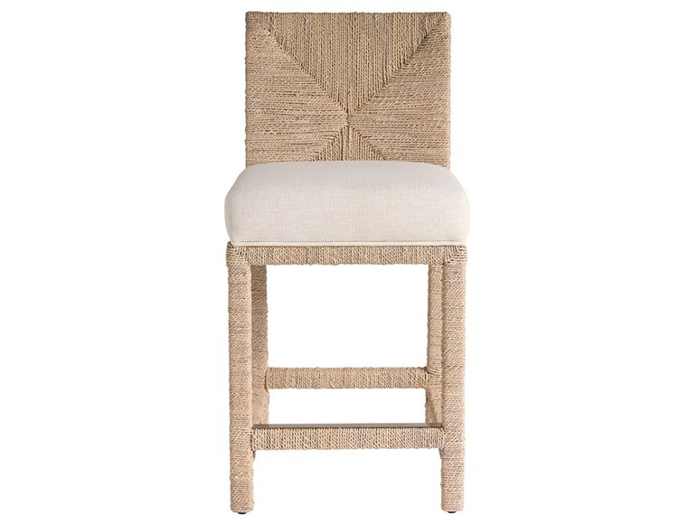 Oasis- Coastal Living Home Collection Abaca Counter Chair (U533602)