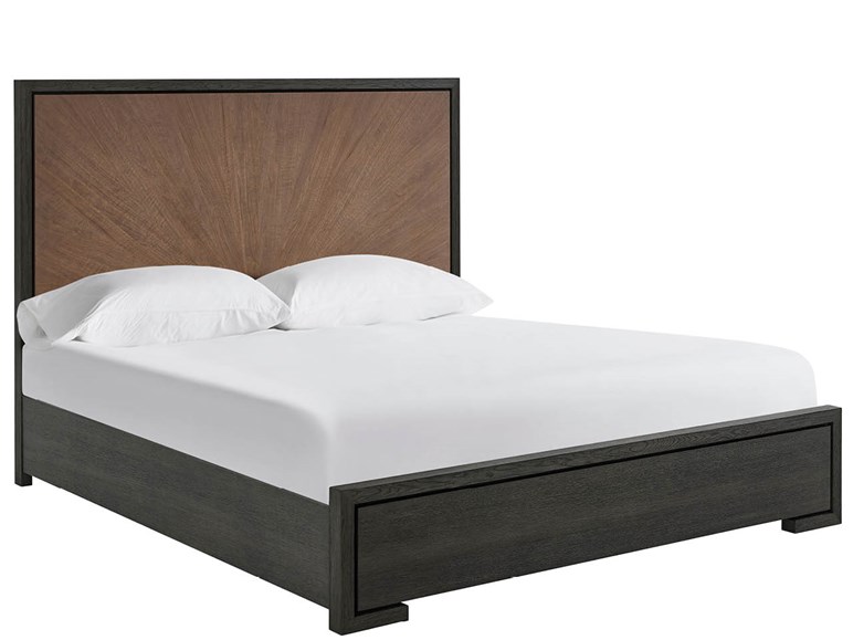 Modern- Mist & Veil Veil Panel Bed Queen (U560255B)
