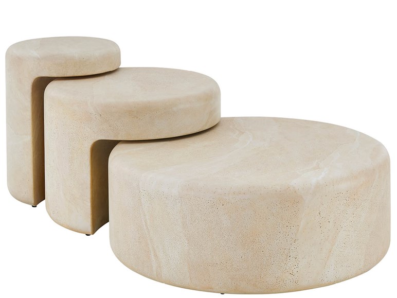 Modern- Mist & Veil Nimbus Nesting Tables (U560808SML)