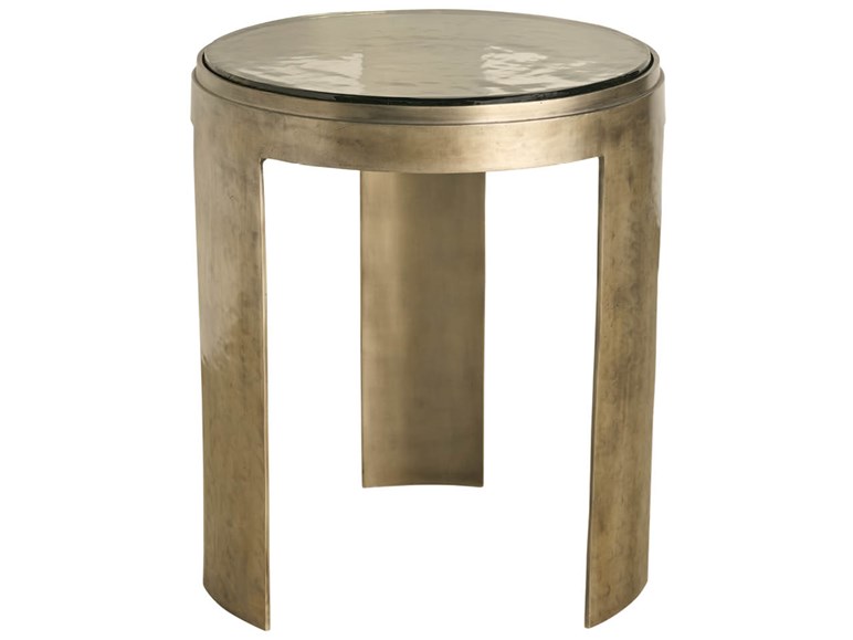 Modern- Mist & Veil Nuvola Round End Table (U560812)