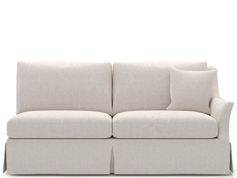 Henri Skirted Loveseat RAF - Special Order