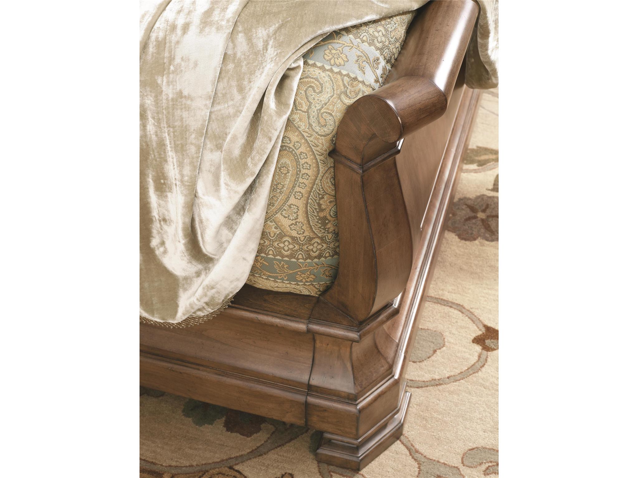 Louie P's King Sleigh Bed