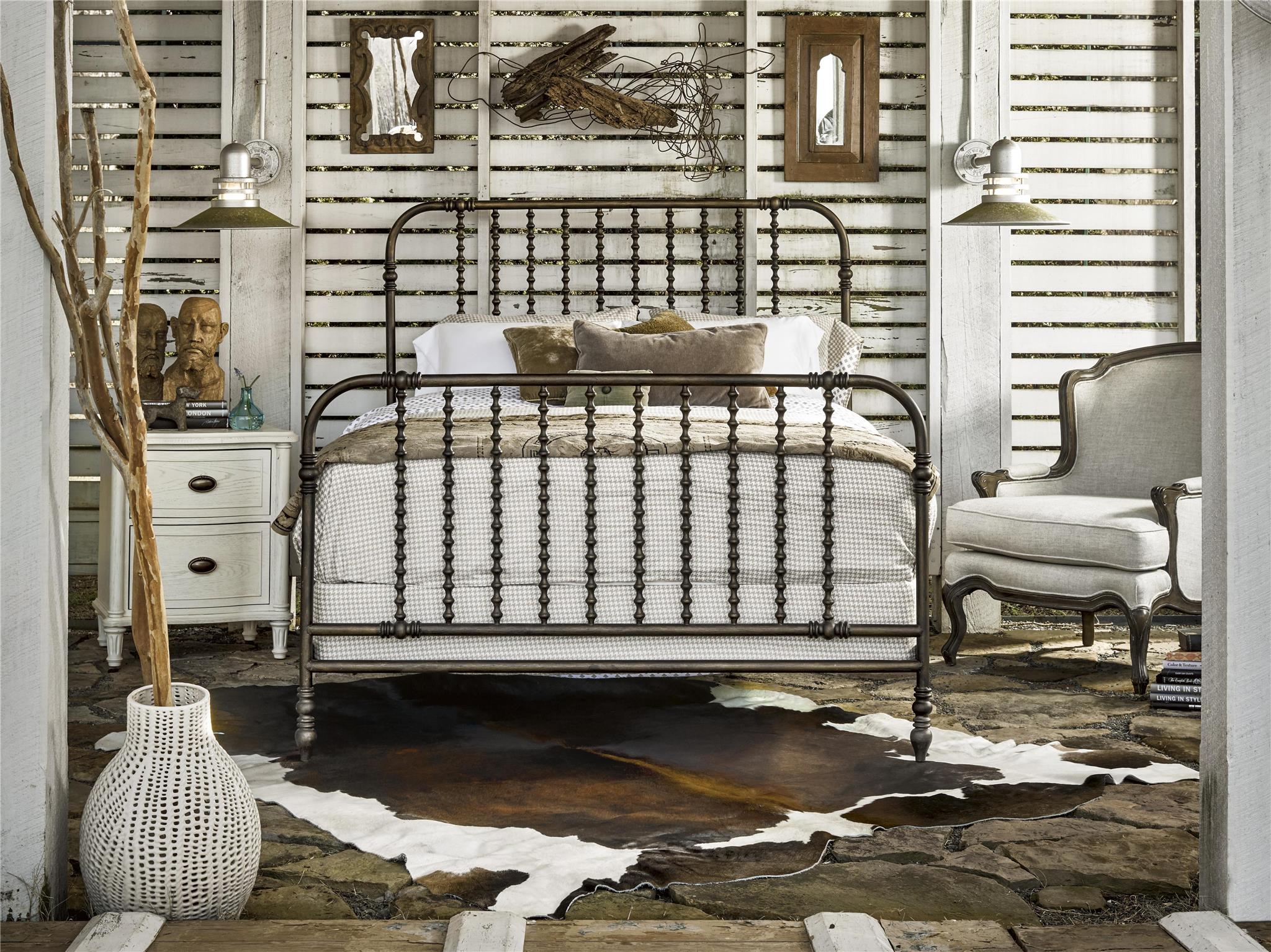Guest room bed sales frame