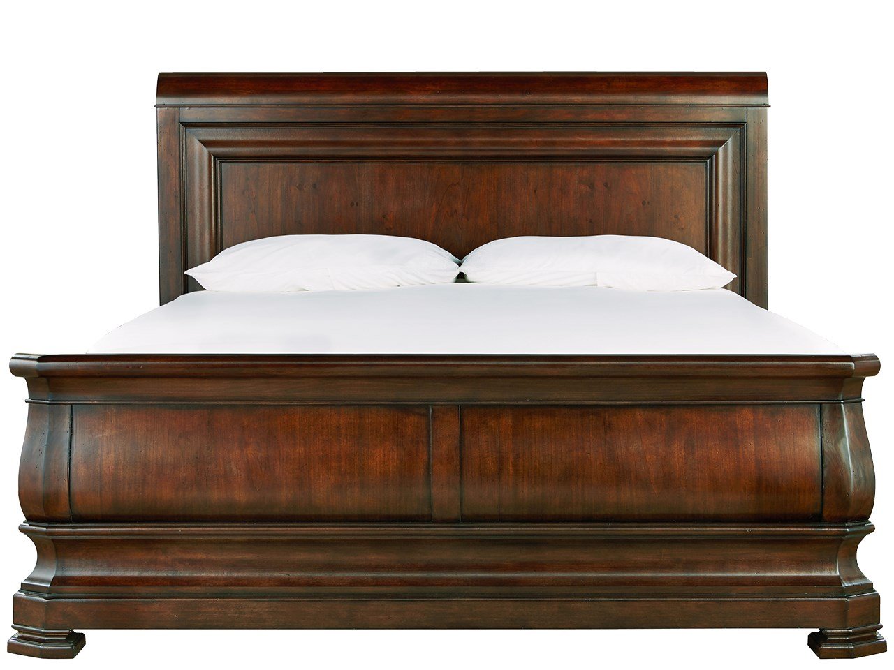 Reprise King Sleigh Bed Universal, Modern Sleigh Beds King Size