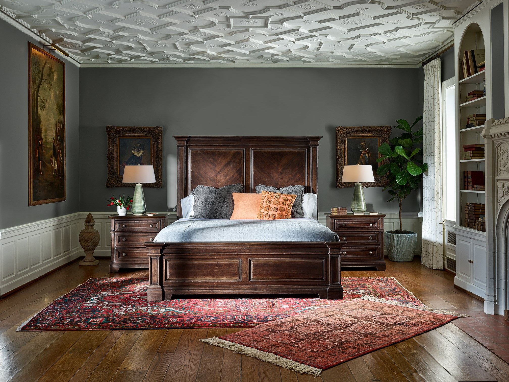 Traditions Park Hill Park Hill Mansion Queen Bed Universal Furniture