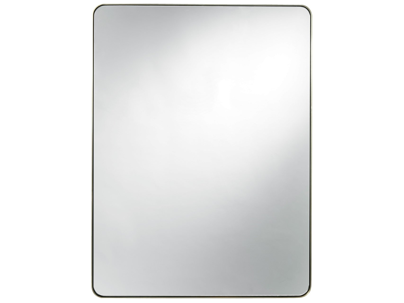 Accent Mirror - Brushed Brass