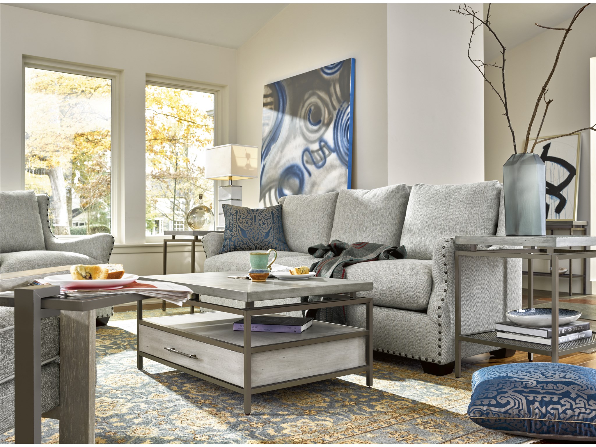 Curated Garrison End Table Universal Furniture