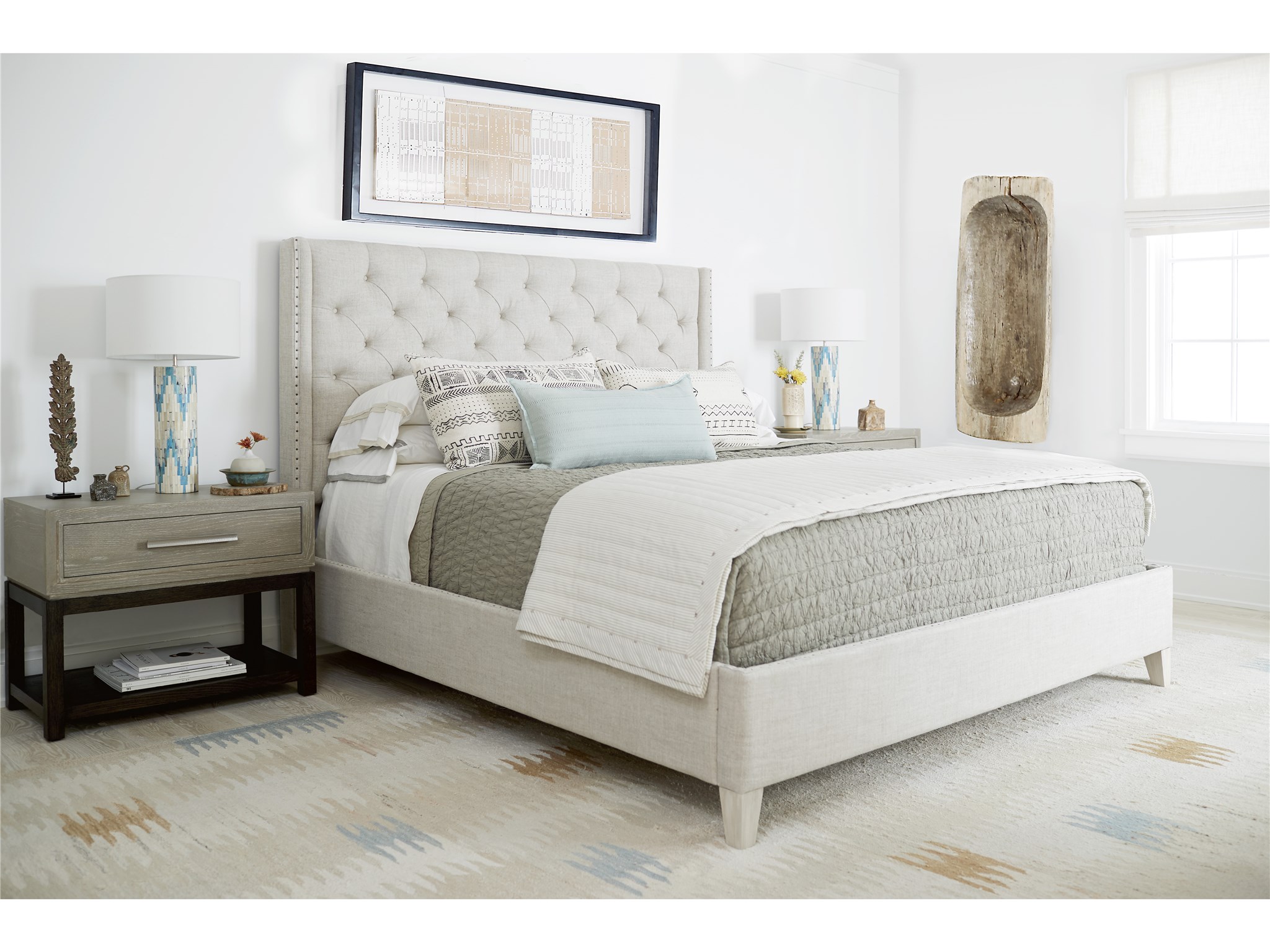 Universal Furniture Zephyr Panache King Bed
