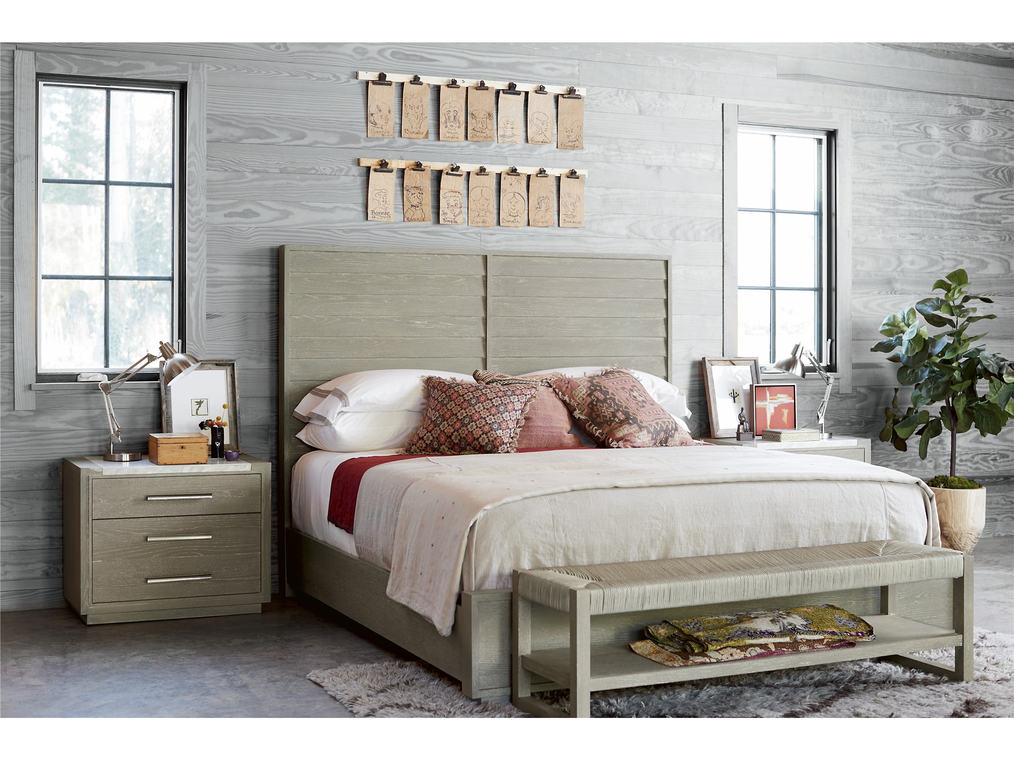Zephyr Nightstand With Stone Top Universal Furniture