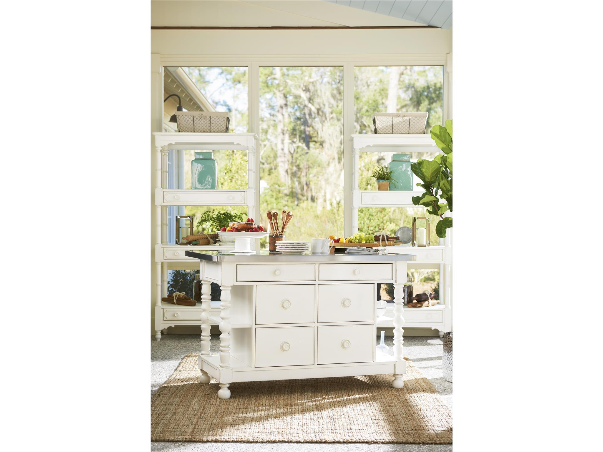 Cottage Paula Deen Home Kitchen Island Universal Furniture