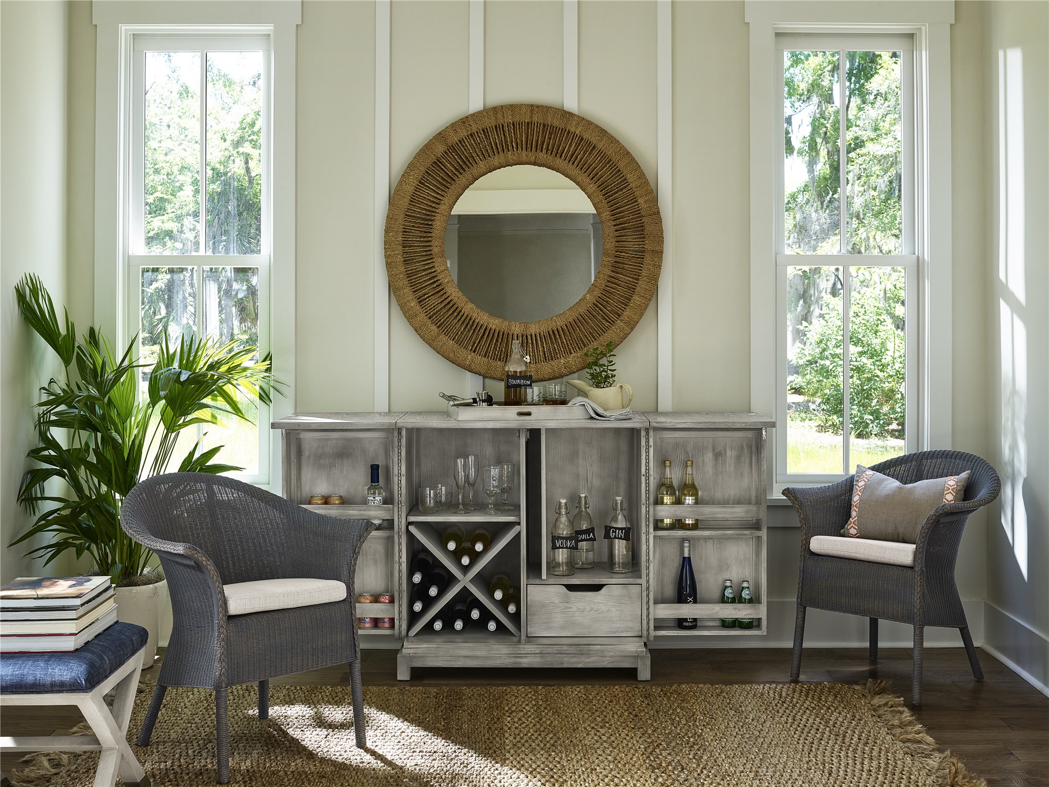 Escape Coastal Living Home Collection Escape Bar Cabinet