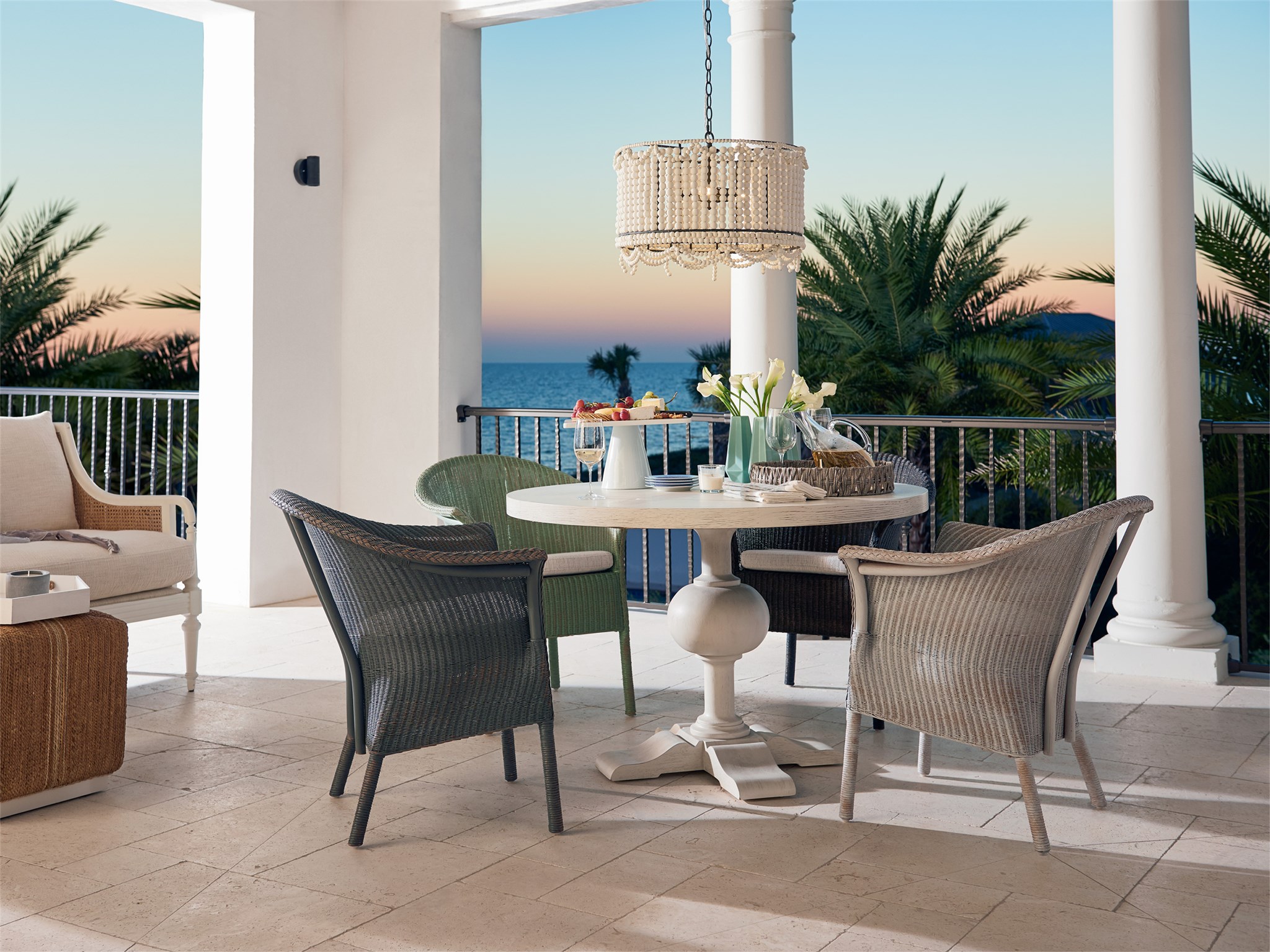 Coastal living homecoming dining table deals