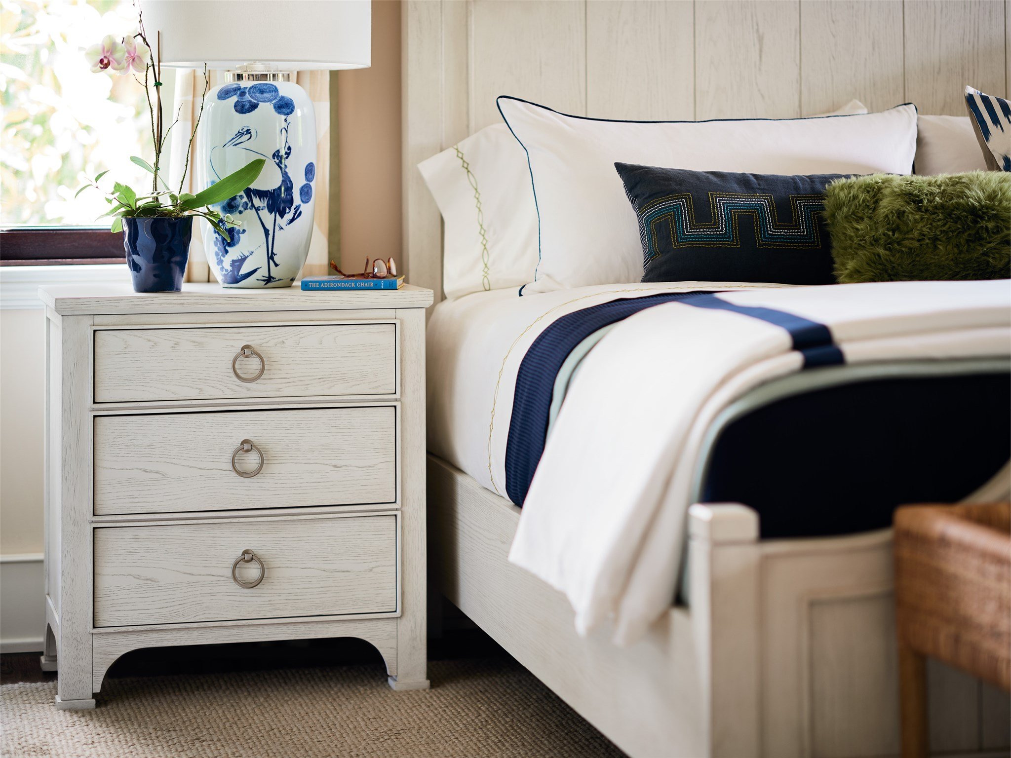 nightstand in living room