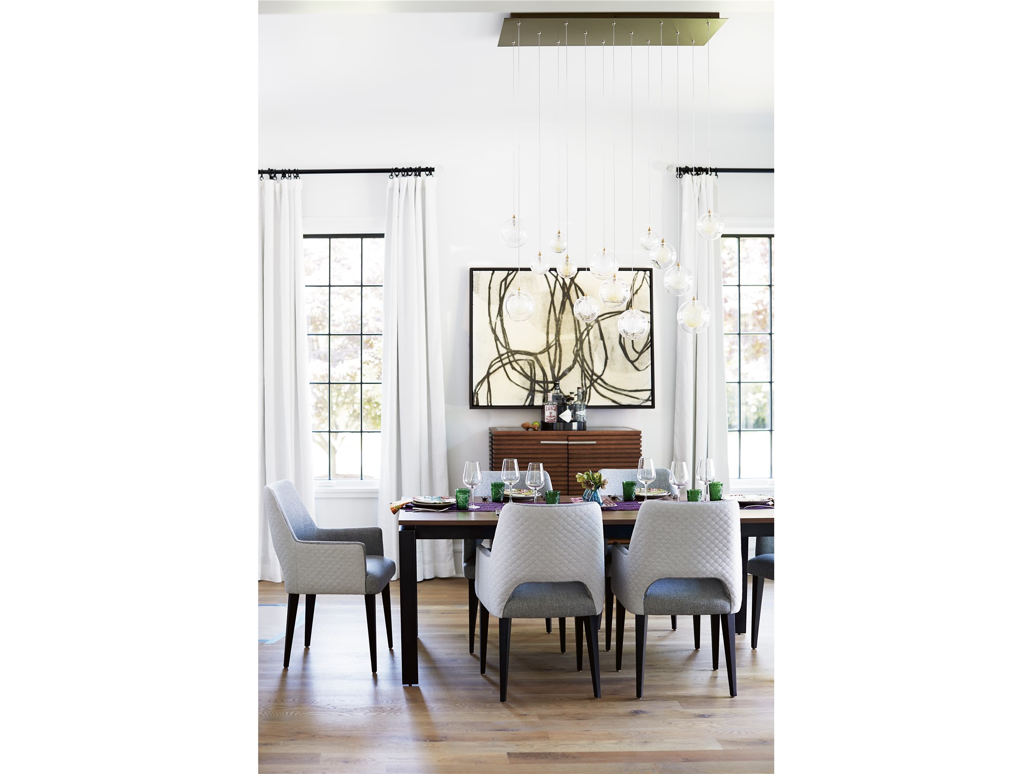 Spaces Tatum Upholstered Arm Chair Universal Furniture