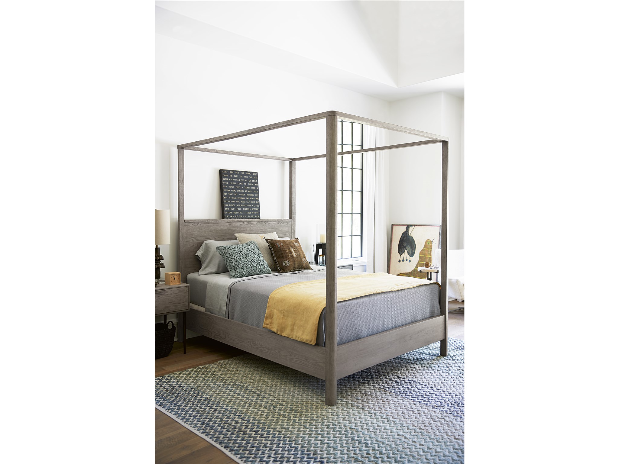 Universal Furniture | Spaces | Graham Queen Poster Bed