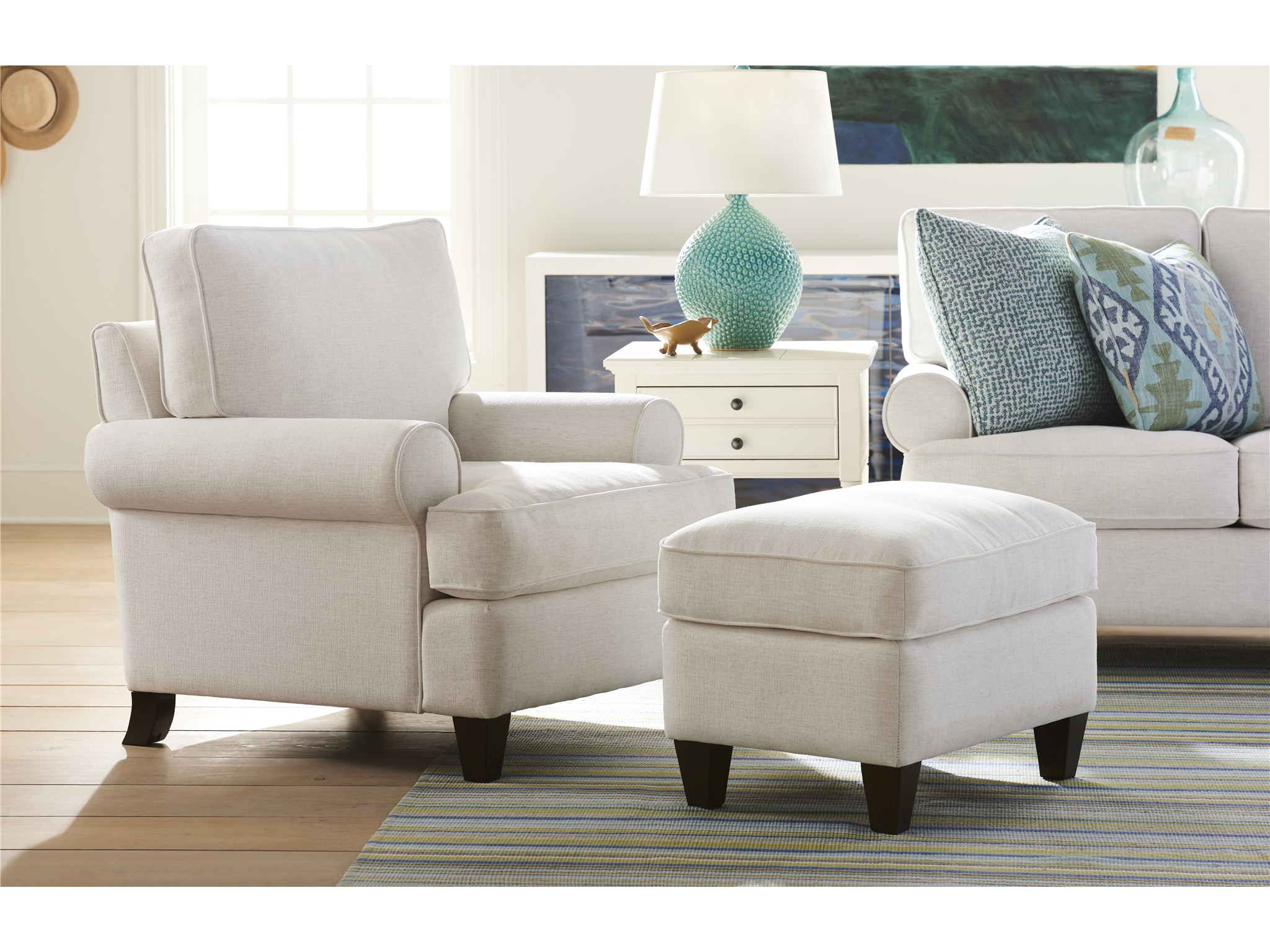 Blakely Chair and Ottoman
