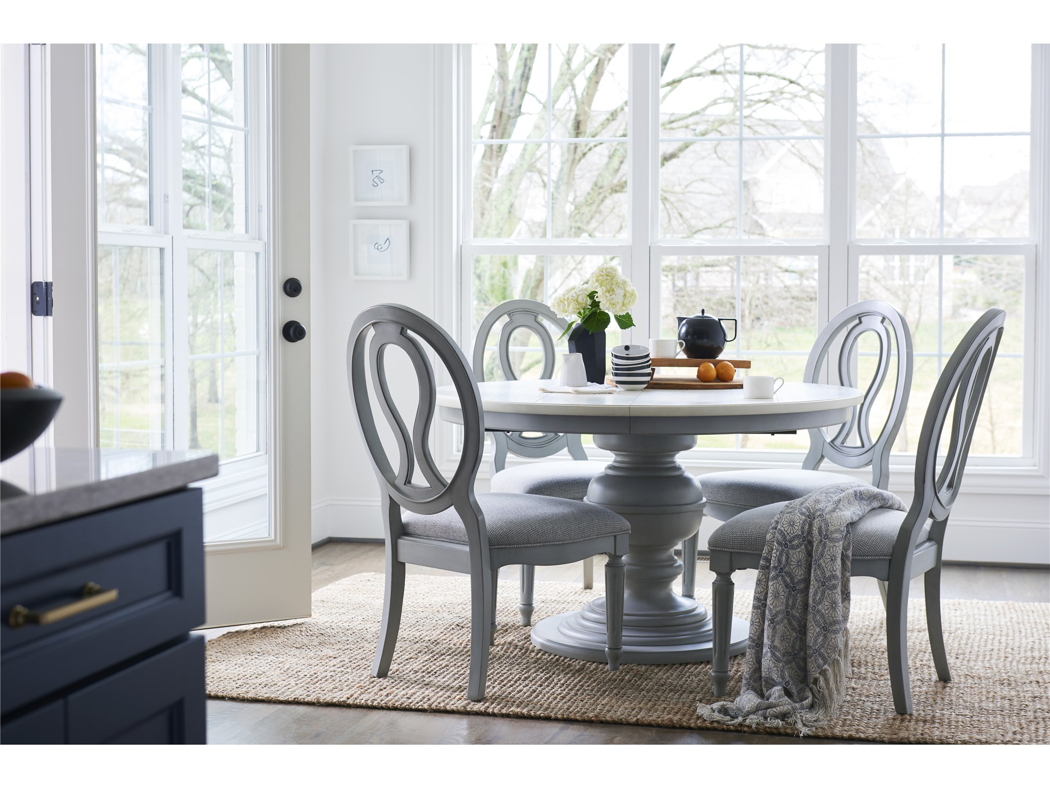 grey dining rooms