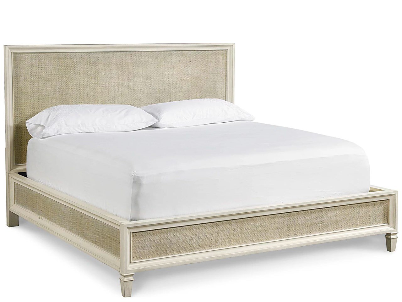 Woven Accent Cal King Bed