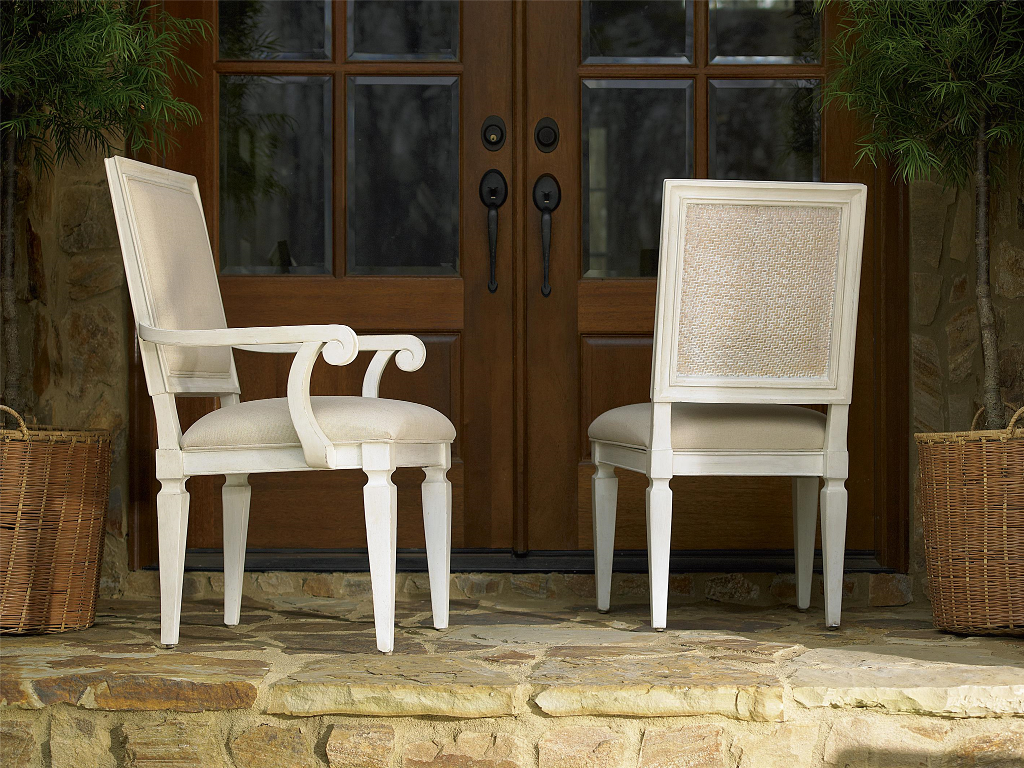 Woven Accent Arm Chair