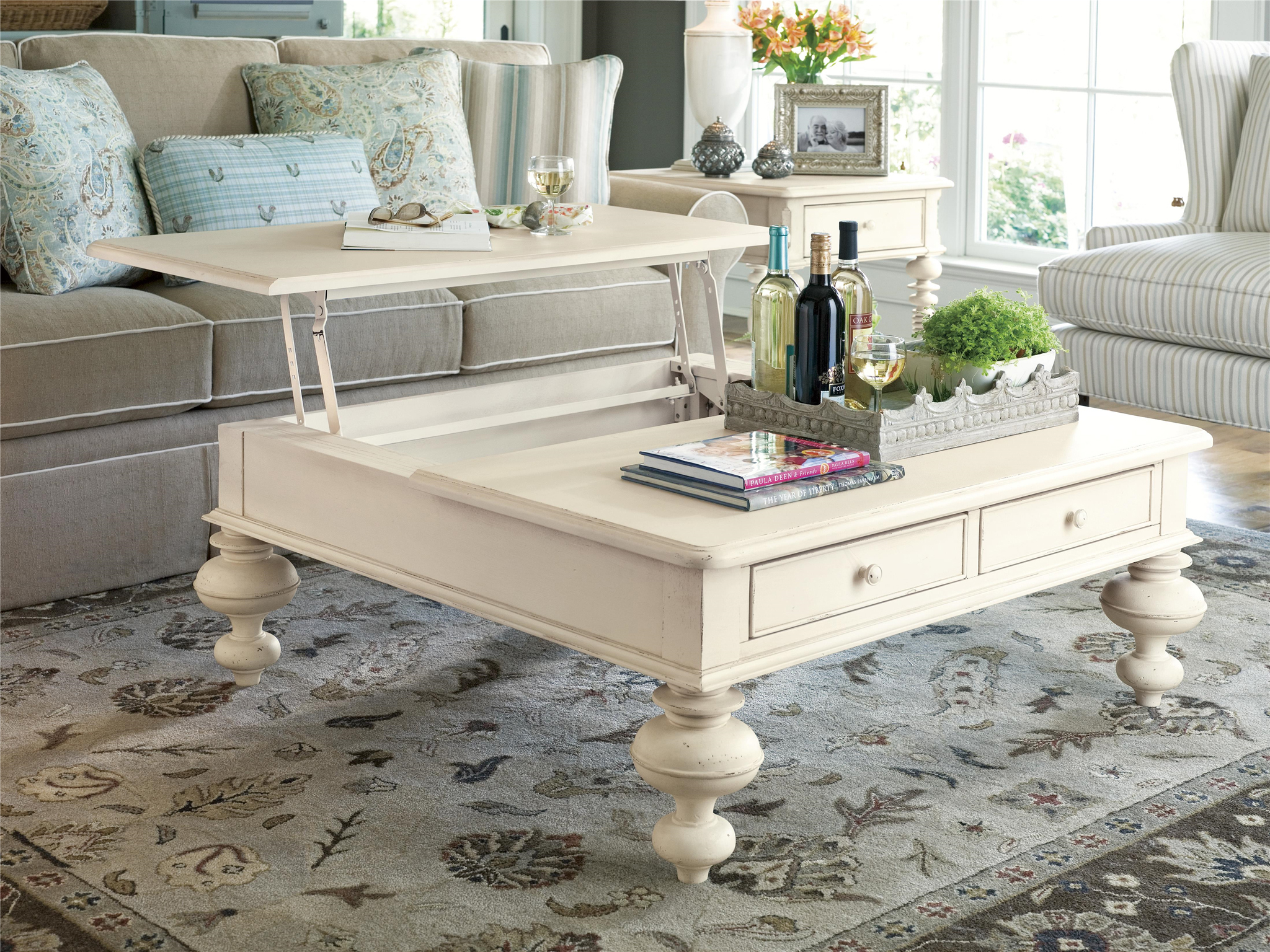 Universal Furniture Paula Deen Home Put Your Feet Up Table