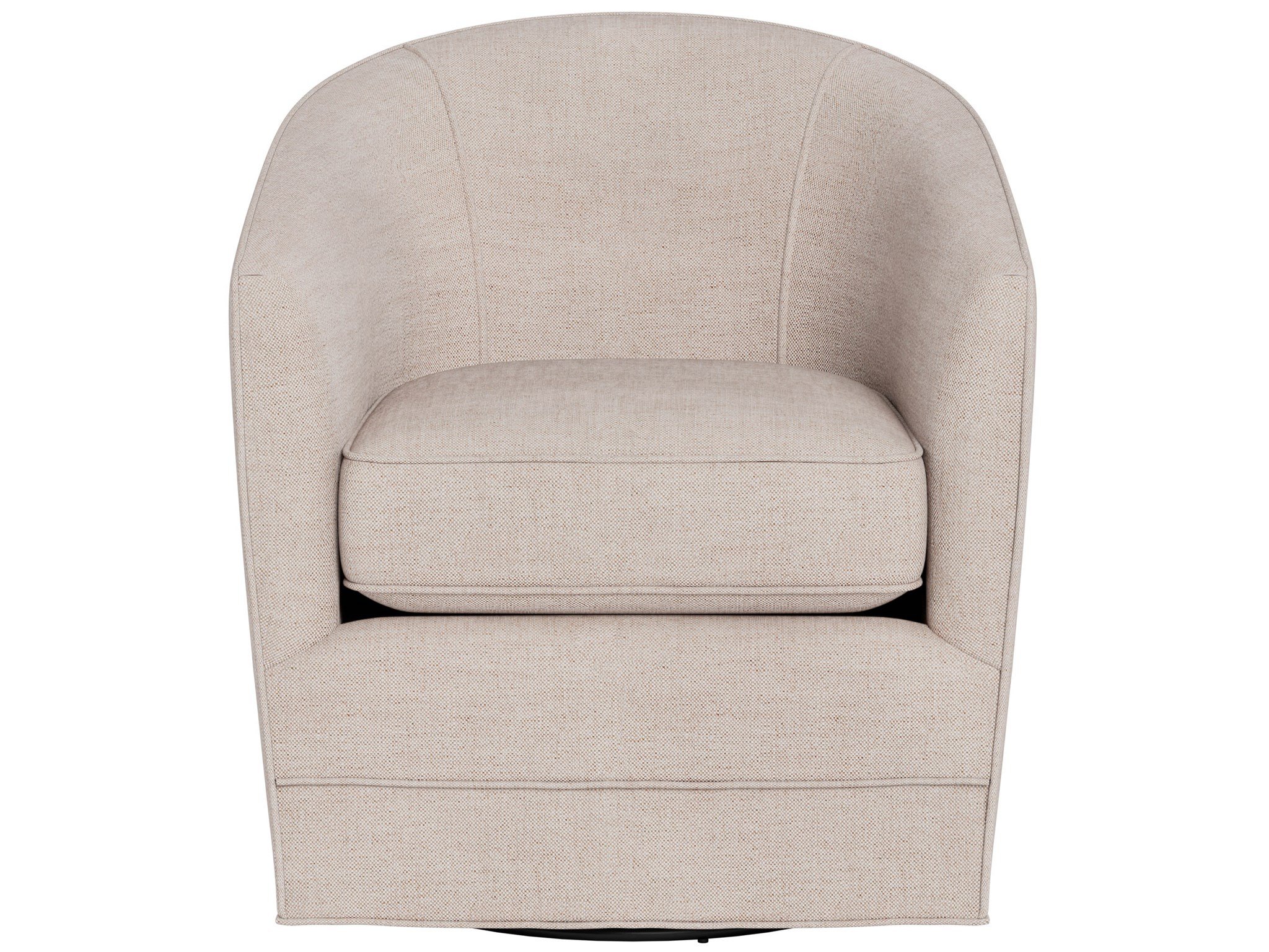 Burke leather on sale swivel desk chair