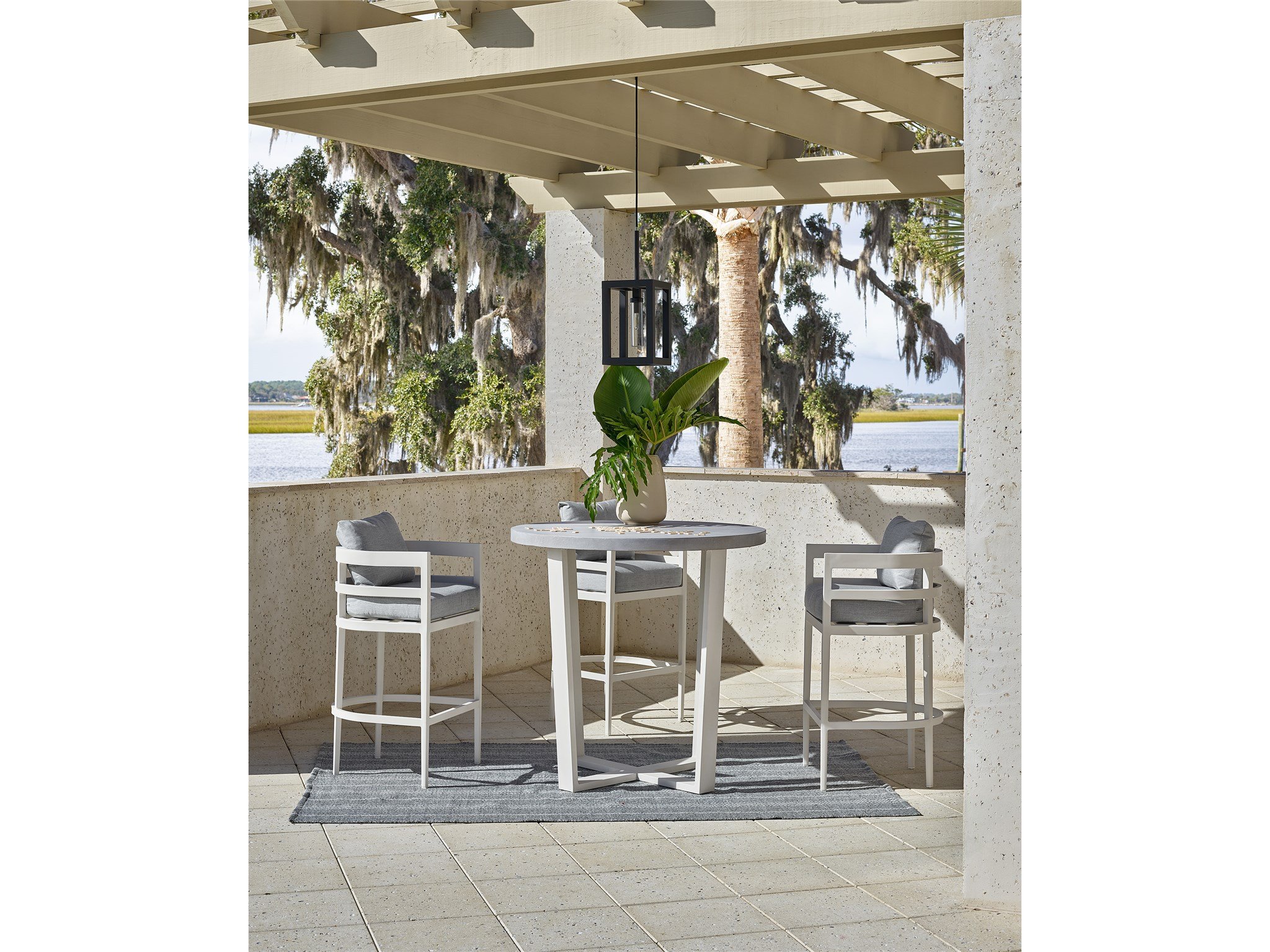 Coastal bar store table