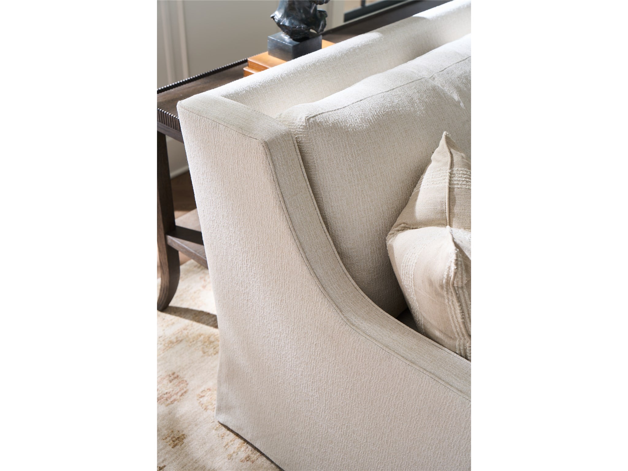 Hudson Skirted Sofa 80