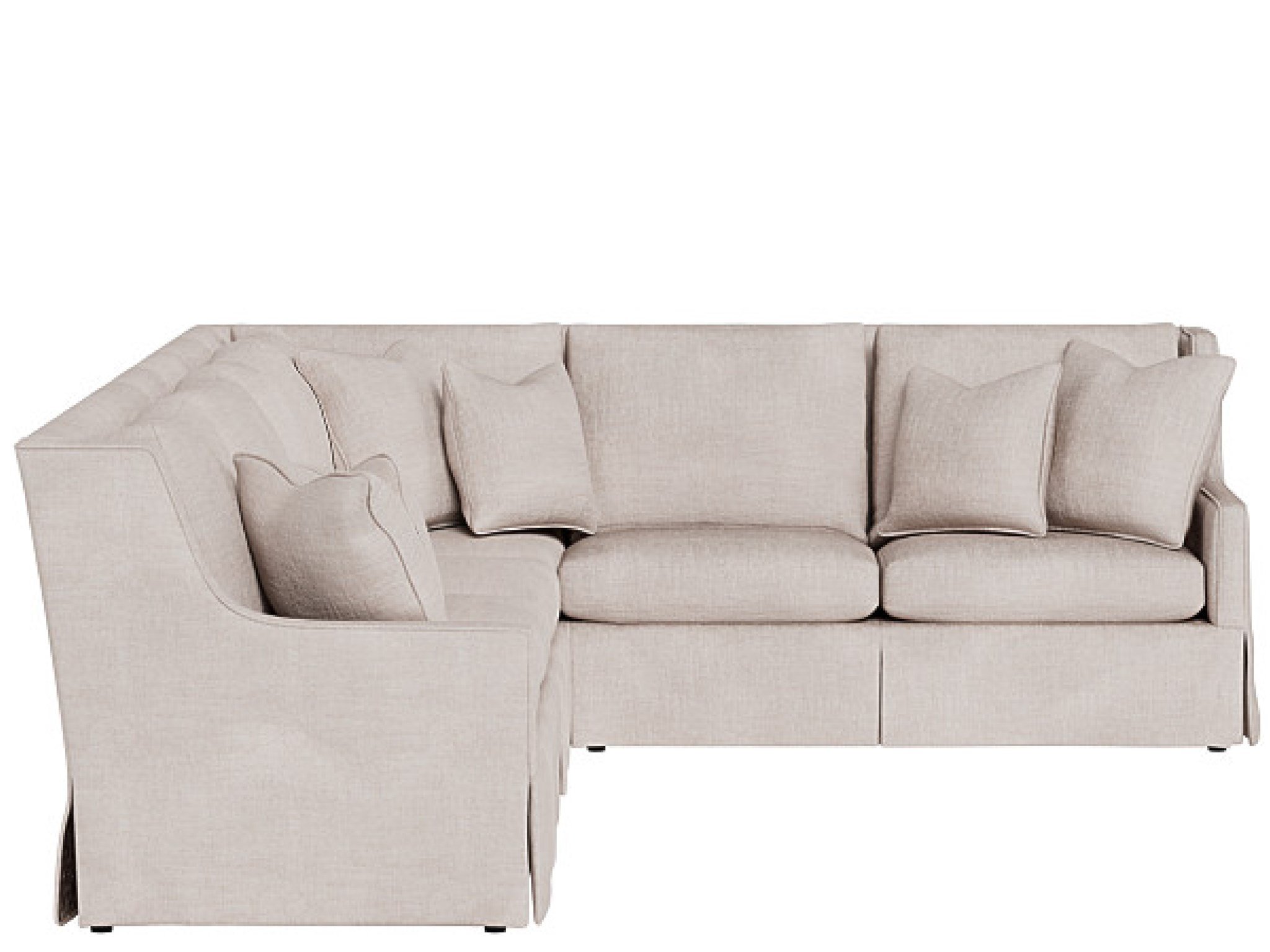 Hudson Skirted Sectional -Special Order