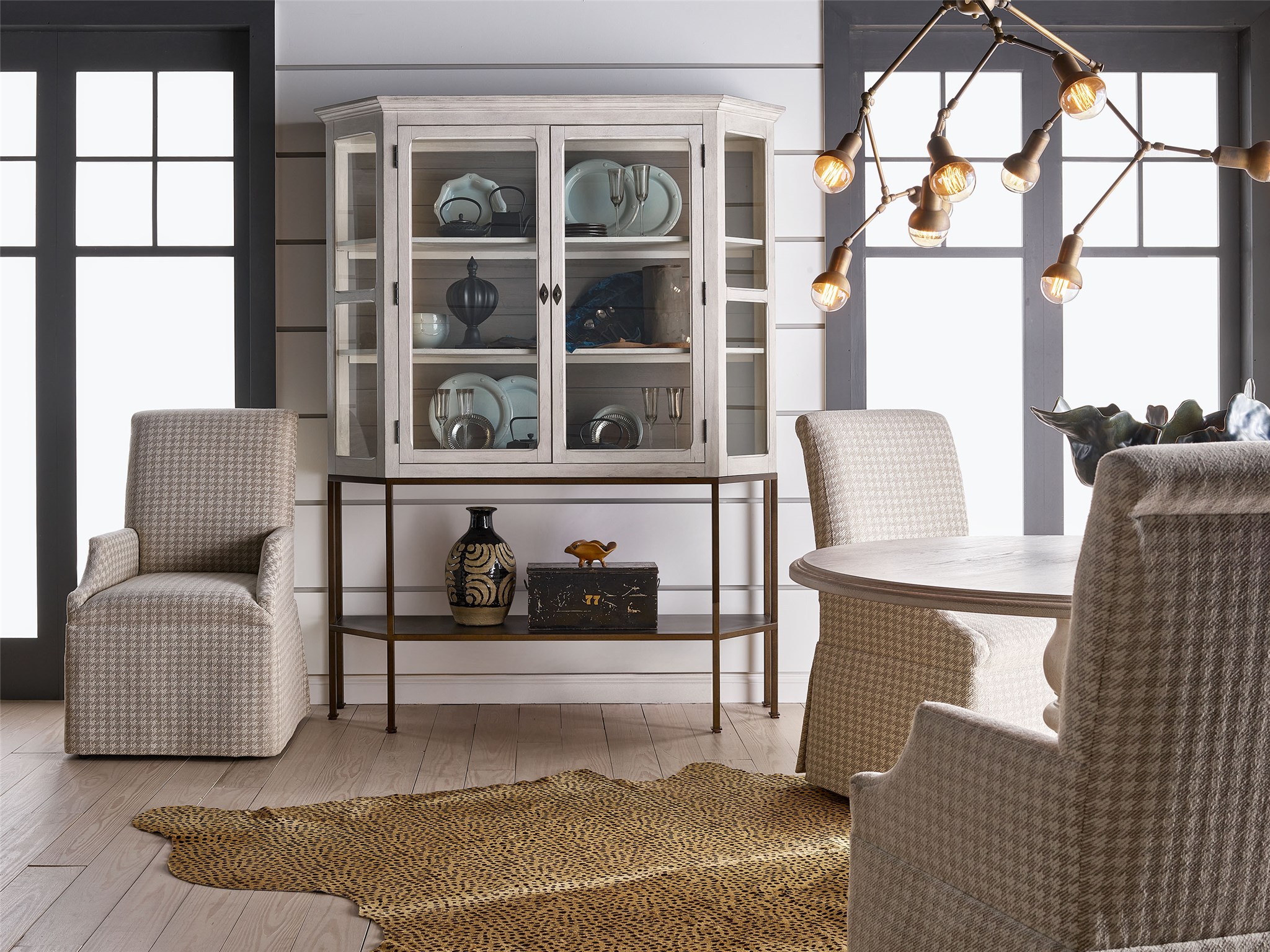 Lawrence hill upholstered dining chair deals
