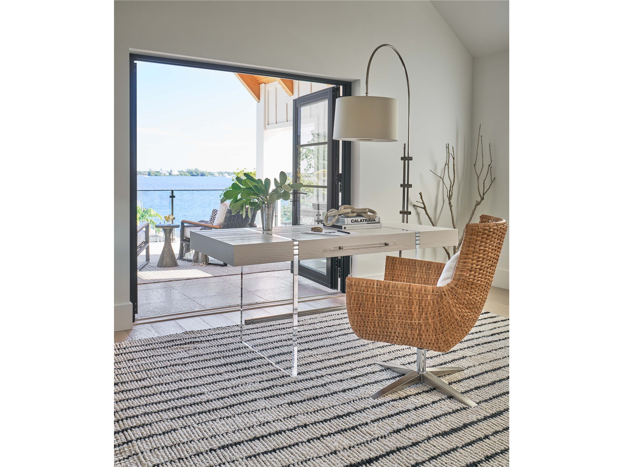 Coastal clearance writing desk
