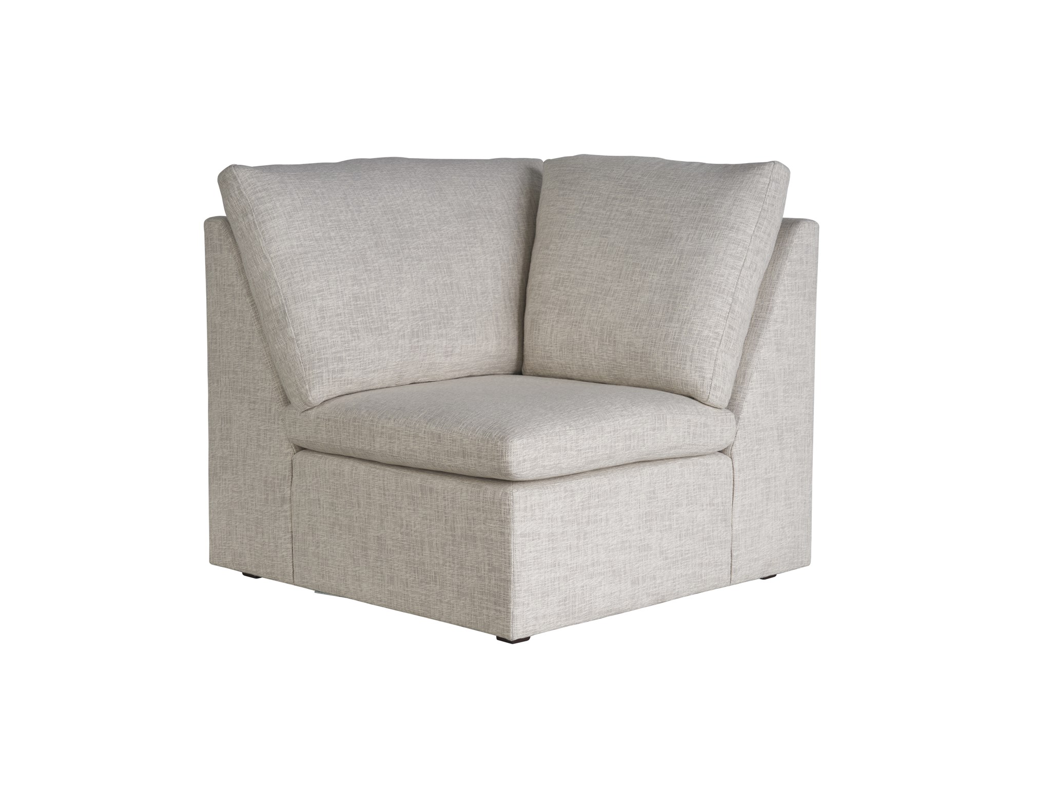 Modular sectional corner shop chair