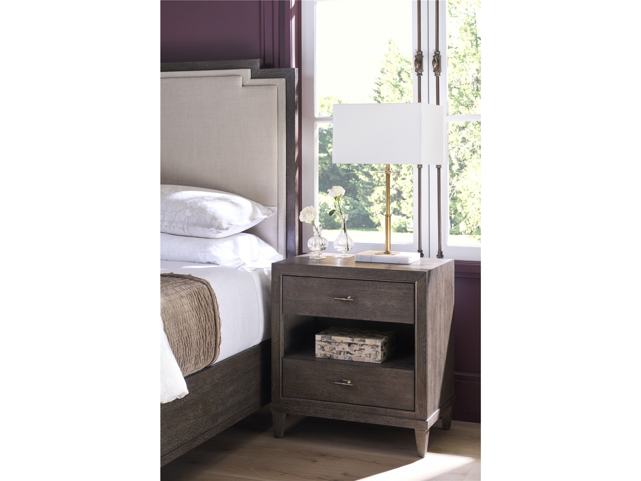 wakeda様 umc3-sec2、umc9-sec2、umc12-057 Montclair Cocoa Nightstand | Universal Furniture