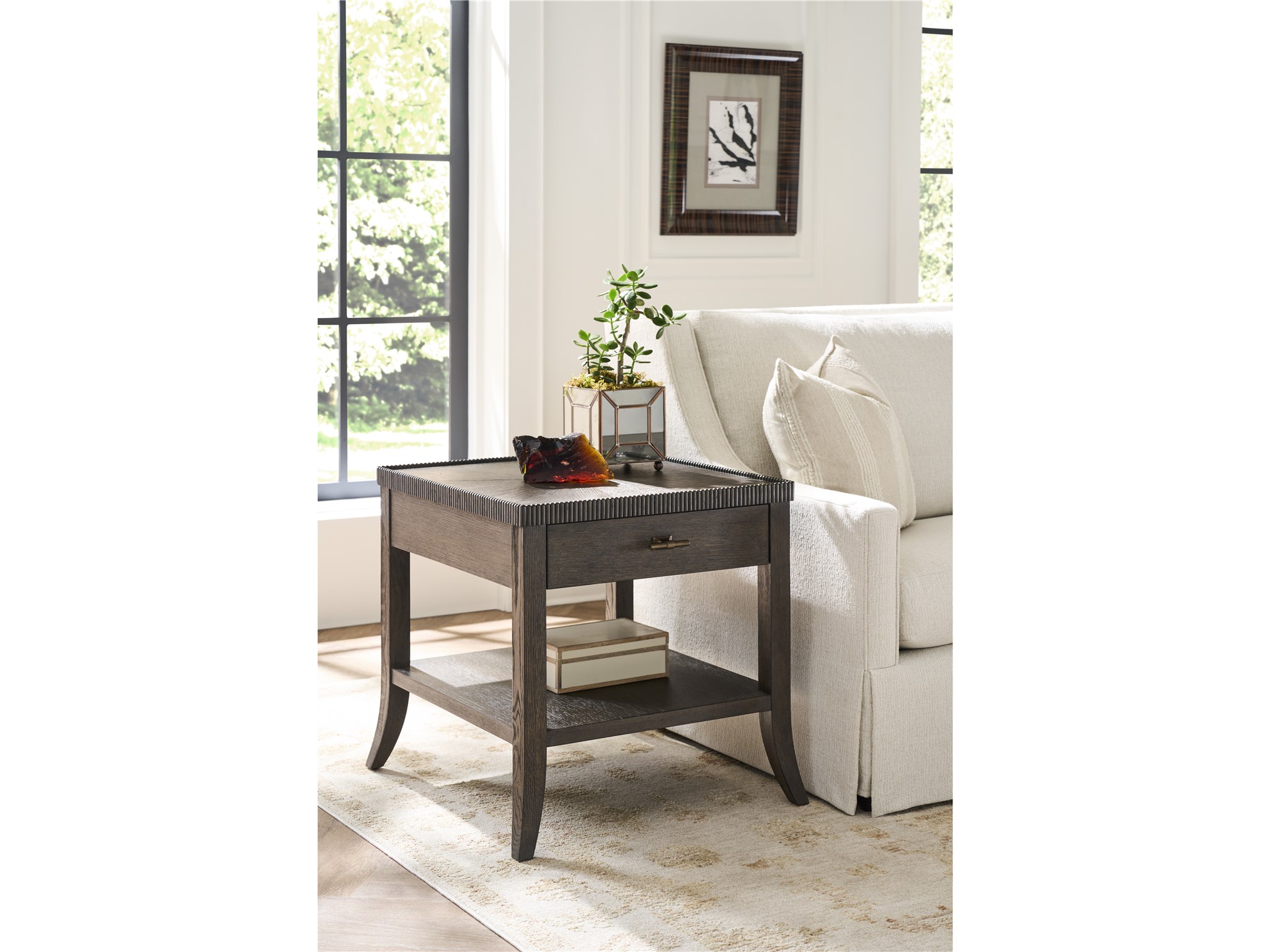 Montclair Cocoa End Table | Universal Furniture