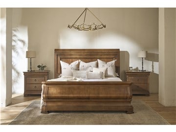 Thumbnail Louie P's Cal King Sleigh Bed 1