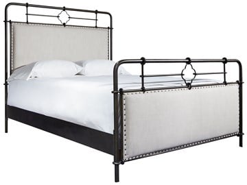 Thumbnail Upholstered Metal Queen Bed