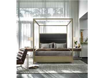 Thumbnail Harlow King Canopy Bed